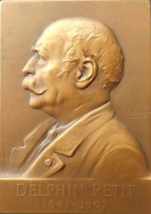 Médaille à l'éffigie de Delphin Petit
