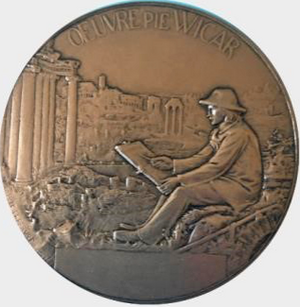 Revers de la médaille Wicar