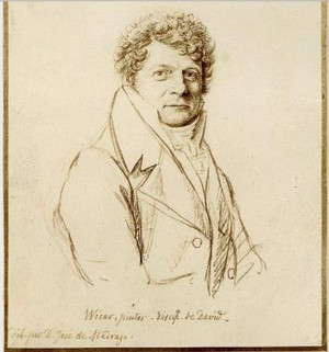 Portrait de J.B. Wicar par José de Madrazo, dit le Vieux. (1781 –1859) - ©PBA Lille